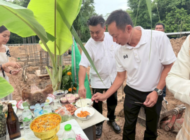 ร่วมพิธียกเสาเอก เสาโท อาคารสำนักงานสหกรณ์จังหวัดหนองบัวลำภู พารามิเตอร์รูปภาพ 7